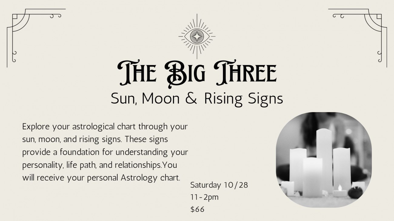 Learn your Sun moon Rising signs The Big Three Astrology